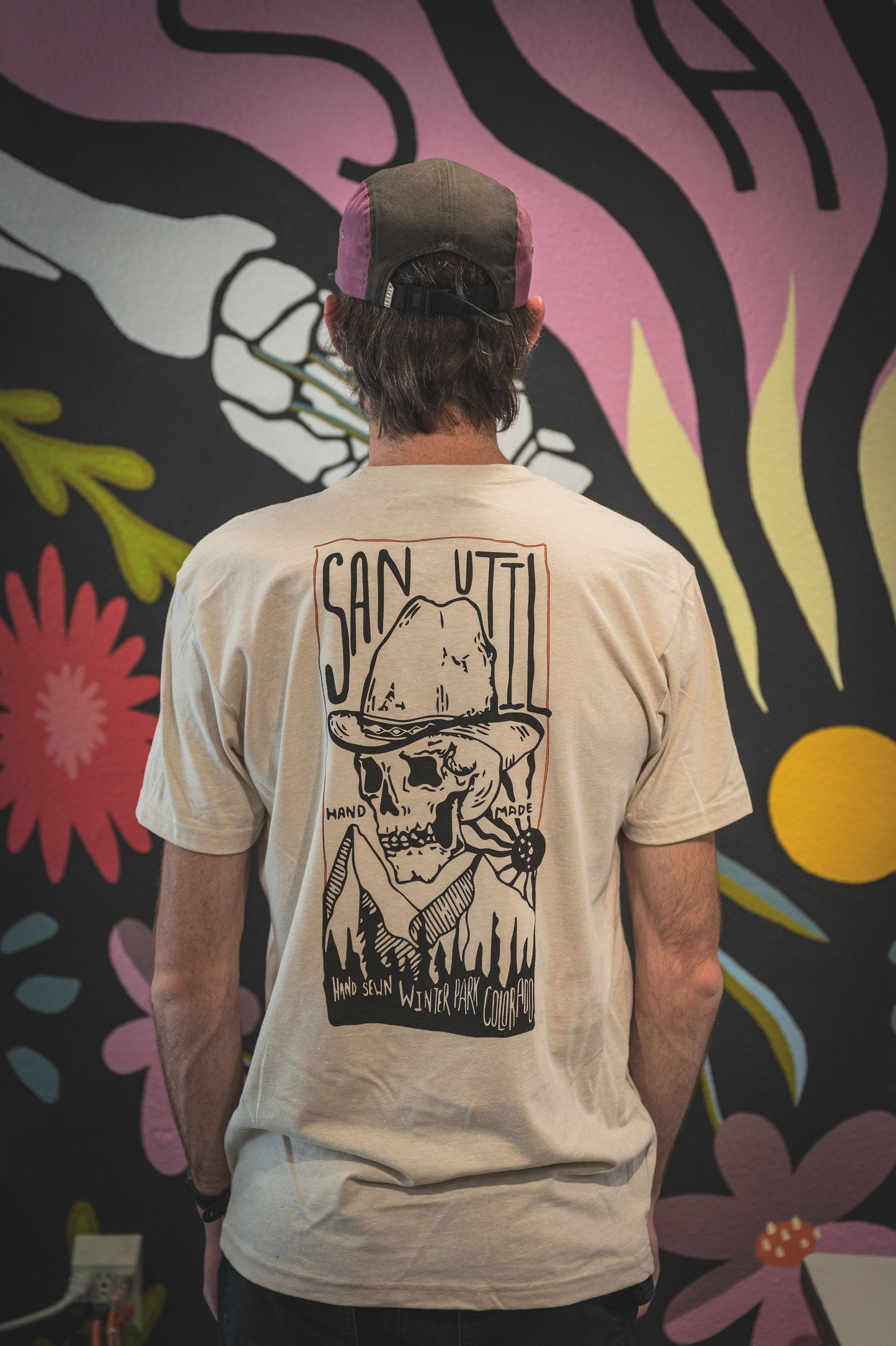 San Util Logo Western Shirt - Cream