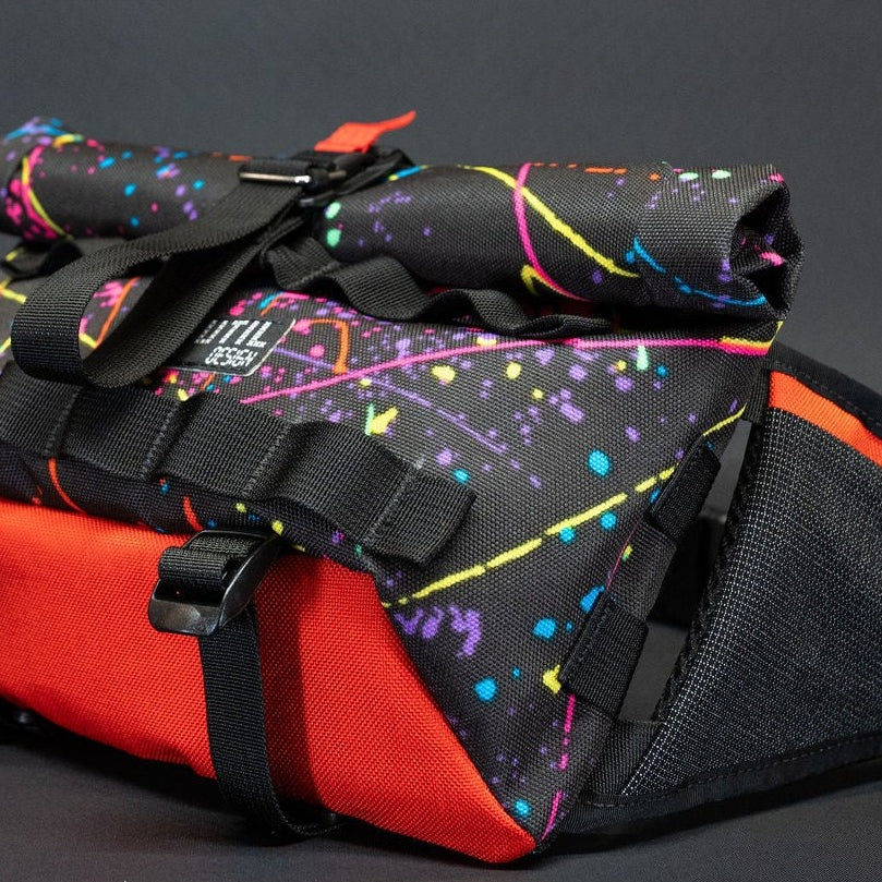 Primary: Splatter. Secondary: Blaze Orange