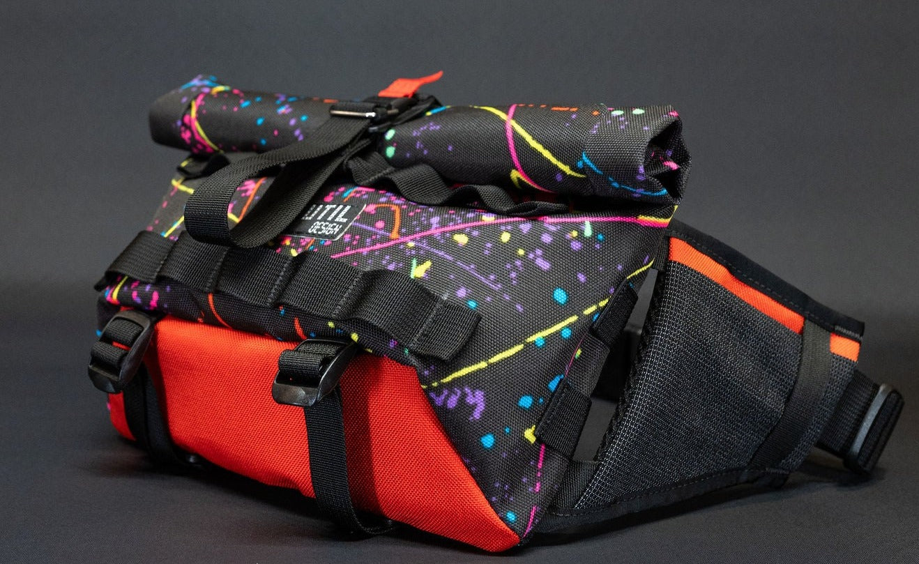 Primary: Splatter. Secondary: Blaze Orange