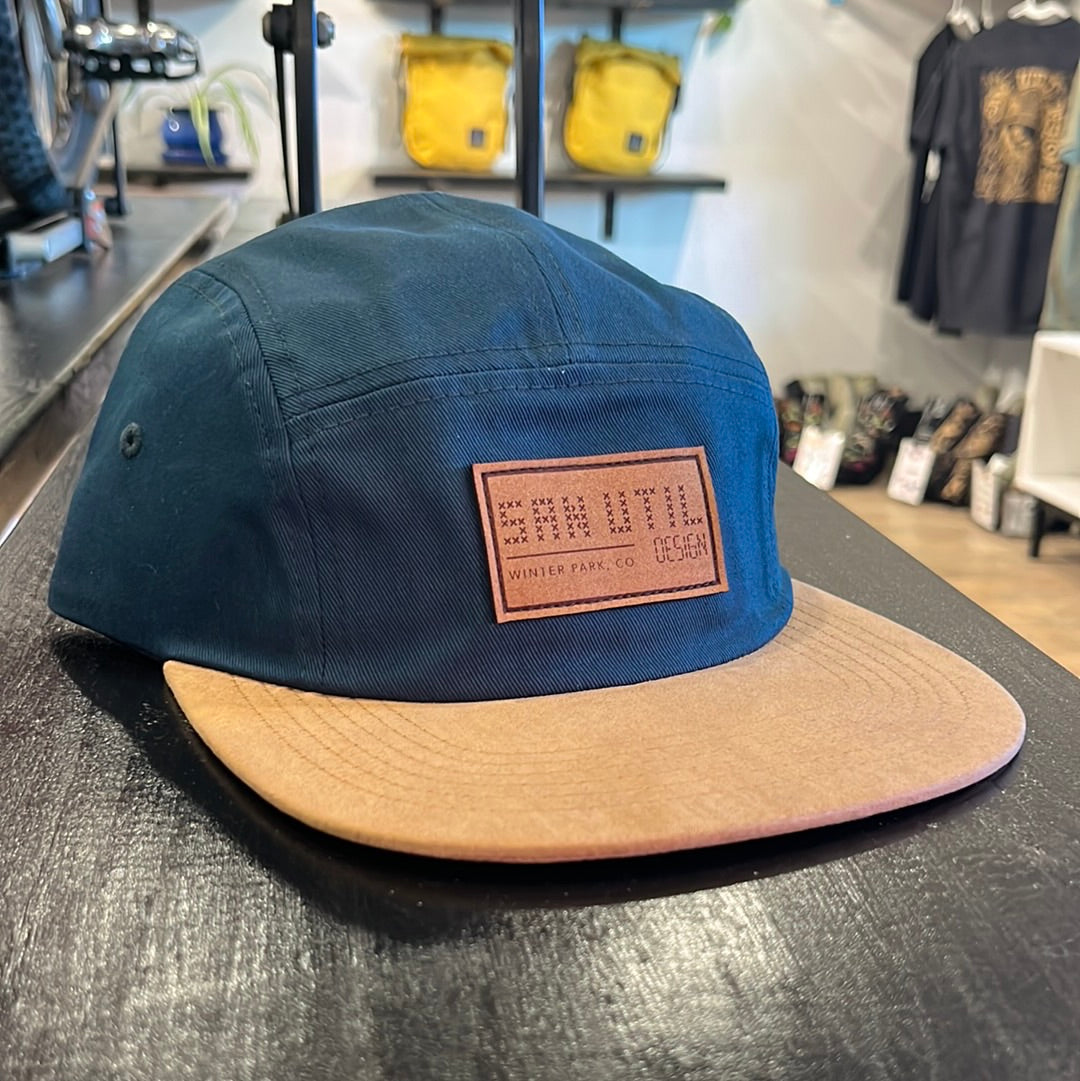 Camper Hat - Teal/Suede