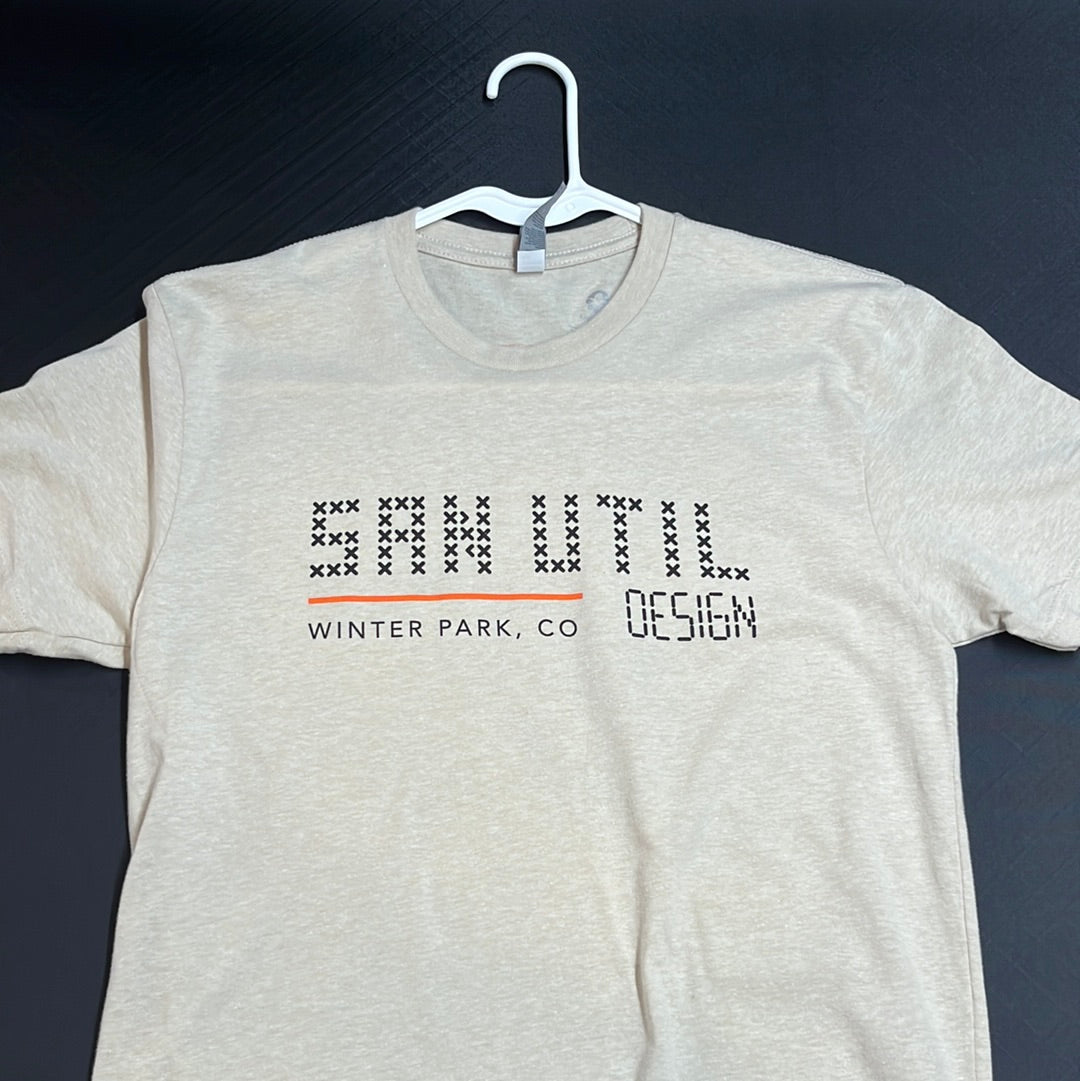 San Util Logo Western Shirt - Cream