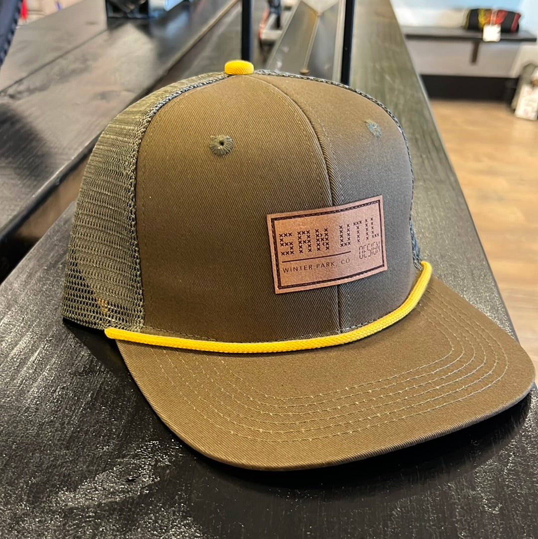 Parajumper Flatbrim - Olive/Gold